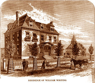Residence of William Whiting.