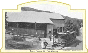 Lower Station, Mount Tom Railroad