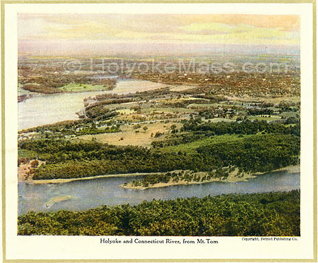 Holyoke and Connecticut River from Mt. Tom