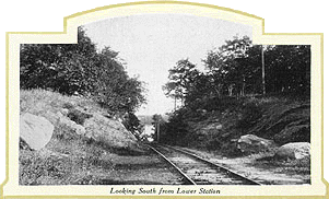 Looking South from Lower Station