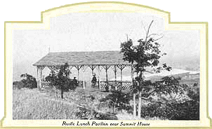 Rustic Lunch Pavilion near Summit House