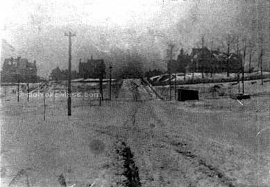 A Day of Snow-Squalls—Linden Street