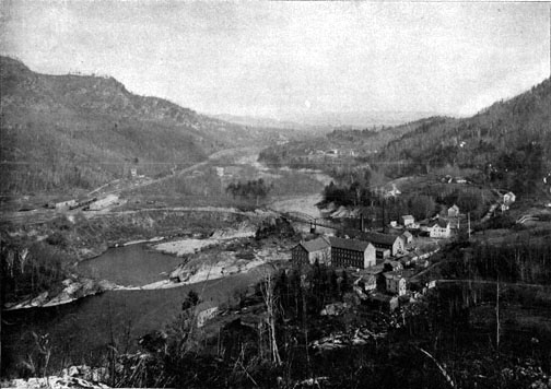 Mills of the Fairfield Paper Company, From Mount Tekoa