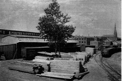 Lumber Yard of Watson Ely &  Son, Holyoke