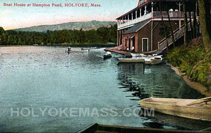 Boat House at Hampton Pond