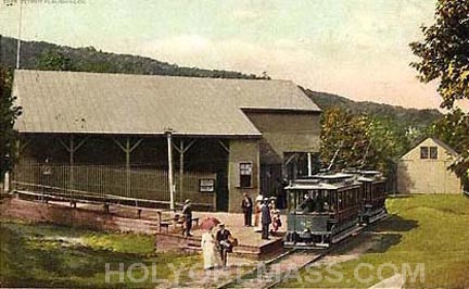 The Lower Station Mt. Tom Railroad 