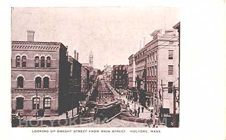 Looking Up Dwight Street