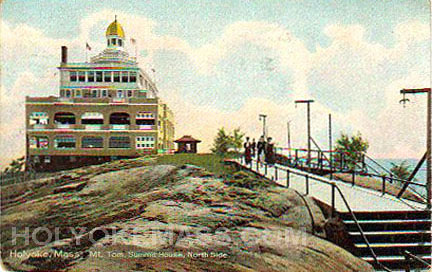 Mount Tom Summit House, North Side