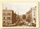 Looking Up Dwight Street from Main Street