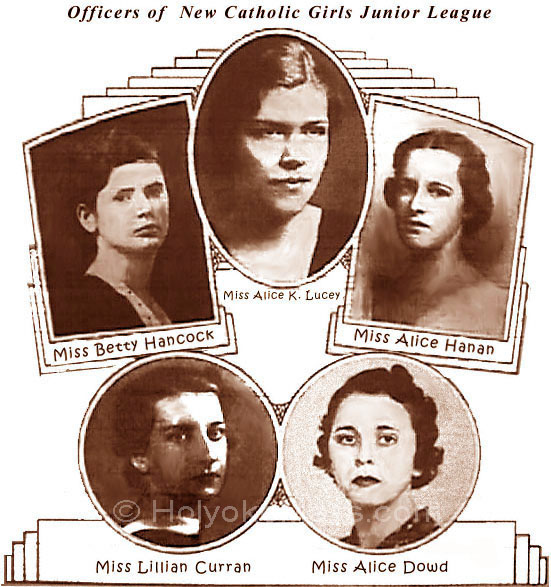 Officers of New Catholic Girls Junior League