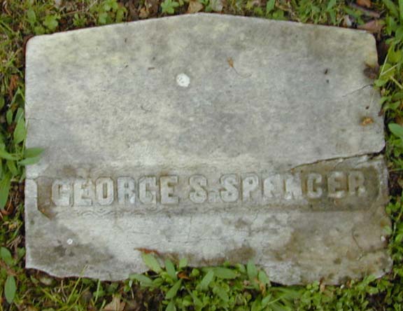 Tombstone of George S. Spencer