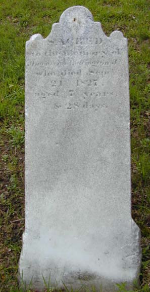 Tombstone of Augustine Ludington Jr.