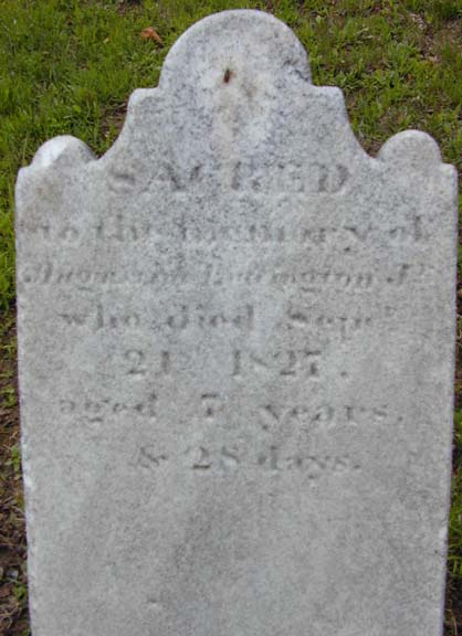 Tombstone of Augustine Ludington Jr.