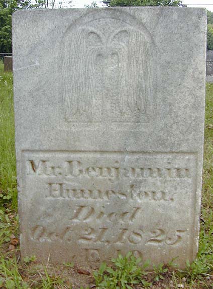 Tombstone of Benjamin Humeston