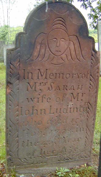 Tombstone of Sarah Ludington