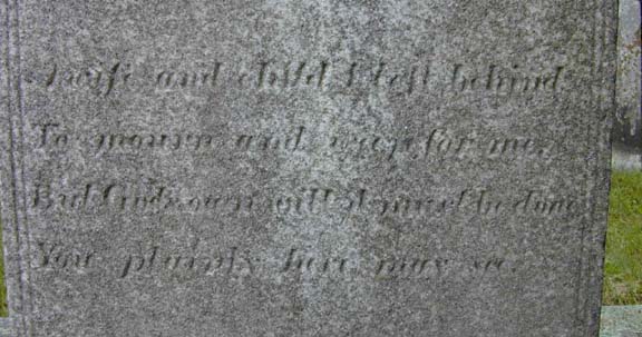 Tombstone of Solomon Bailey, Holyoke, MA