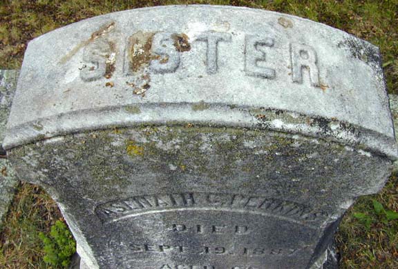 Tombstone of Asenath C. Perkins, Holyoke, MA