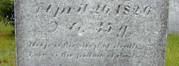 Tombstone of Alexander Stephens