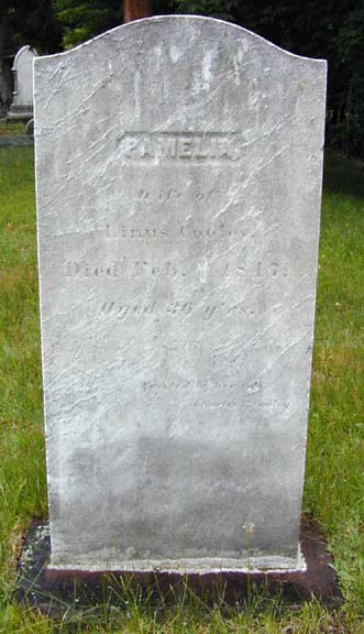 Tombstone of Pamelia Cooley