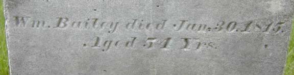 Tombstone of Ruth Cushman Bailey