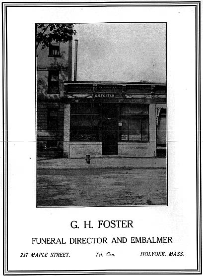 G.H. Foster, Funeral Director