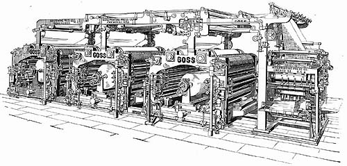 Goss Patented High Speed Press