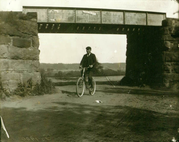 C. Robert Wilhelm and Bicycle