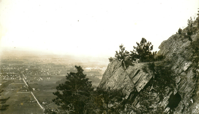 Below Summit House, Mt. Tom