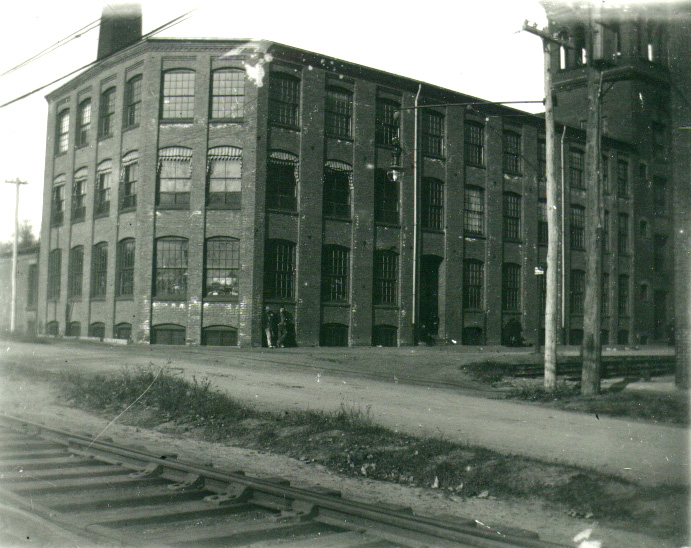 Factory and Railroad Tracks